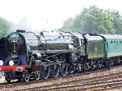Loco 71000 Exeter St Davids 2 090706